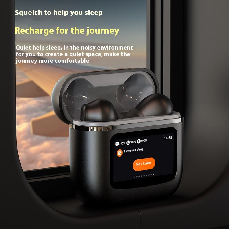 Touch Screen Wireless Noise Reduction In-ear Sports Game Bluetooth Headset