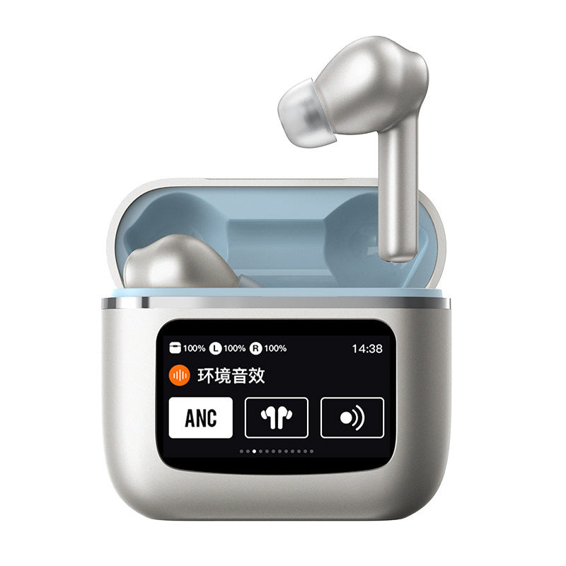 Touch Screen Wireless Noise Reduction In-ear Sports Game Bluetooth Headset